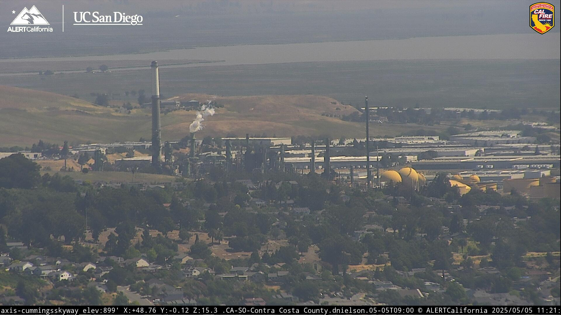 Valero refinery fire prompts air quality advisory