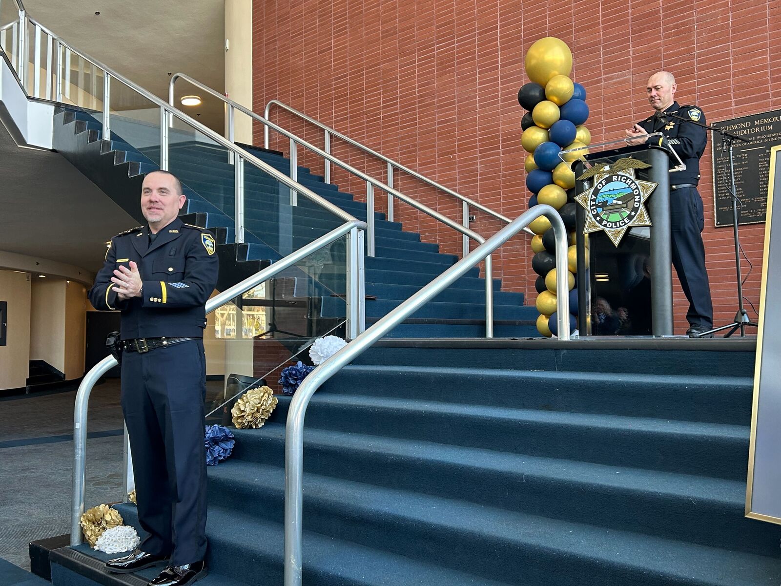 Photos: Richmond swears in 21st police chief